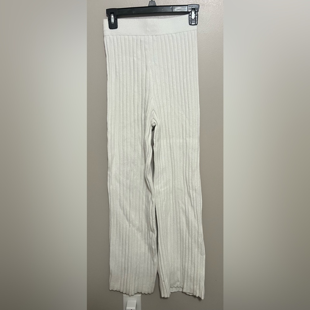 Sincerely Jules Ribbed Knit Pants Size Small -slight stain bottom of hem see pic - Picture 6 of 9